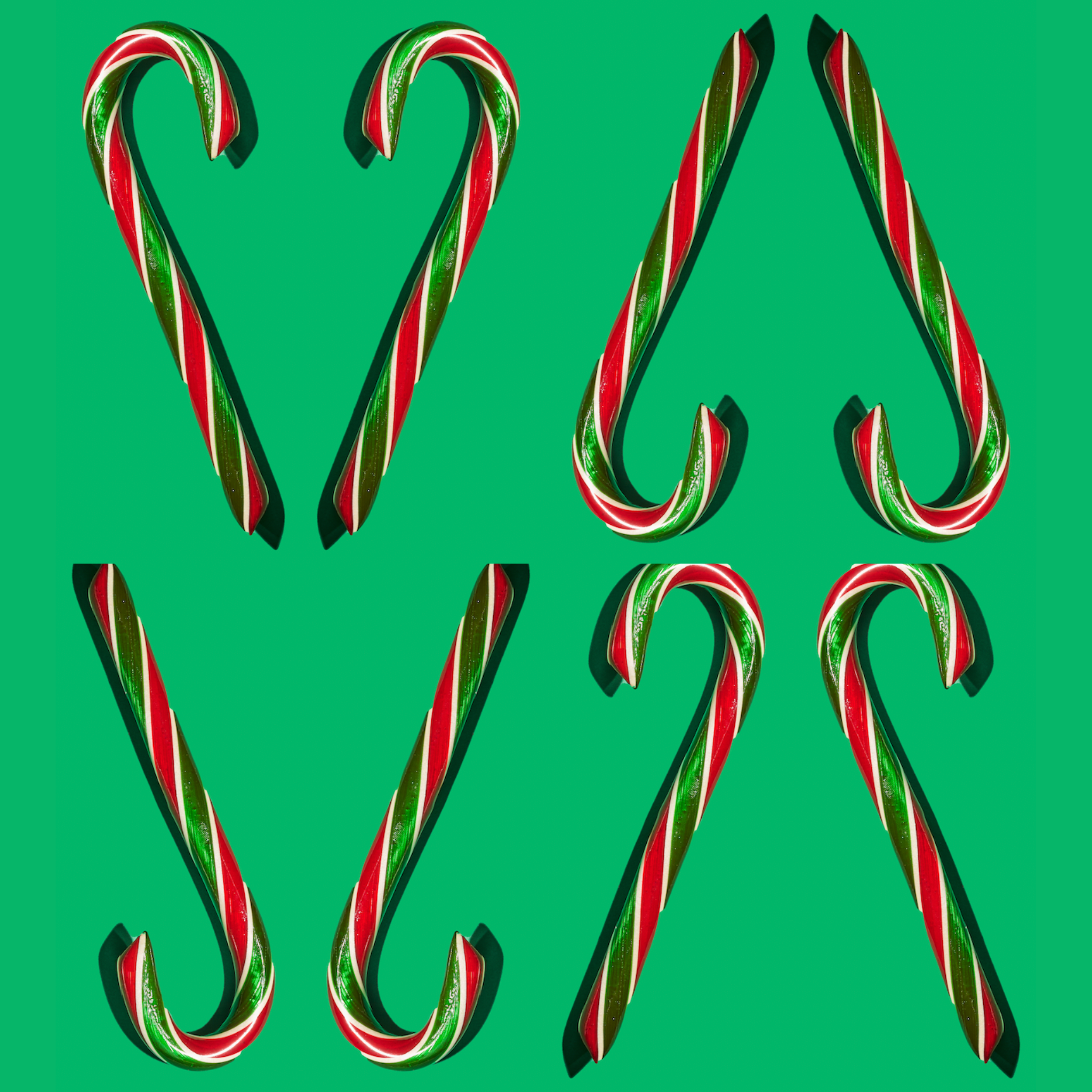 Assorted Cherry Candy Canes