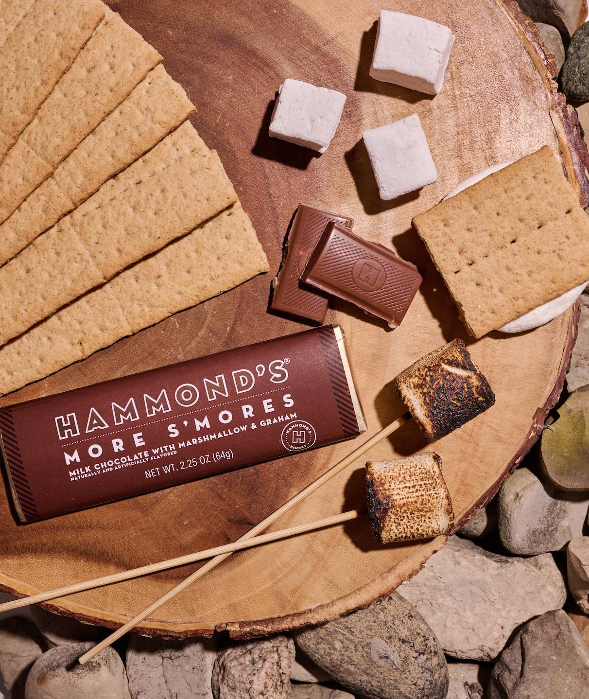 Hammond's More S'more Milk Chocolate Candy Bar