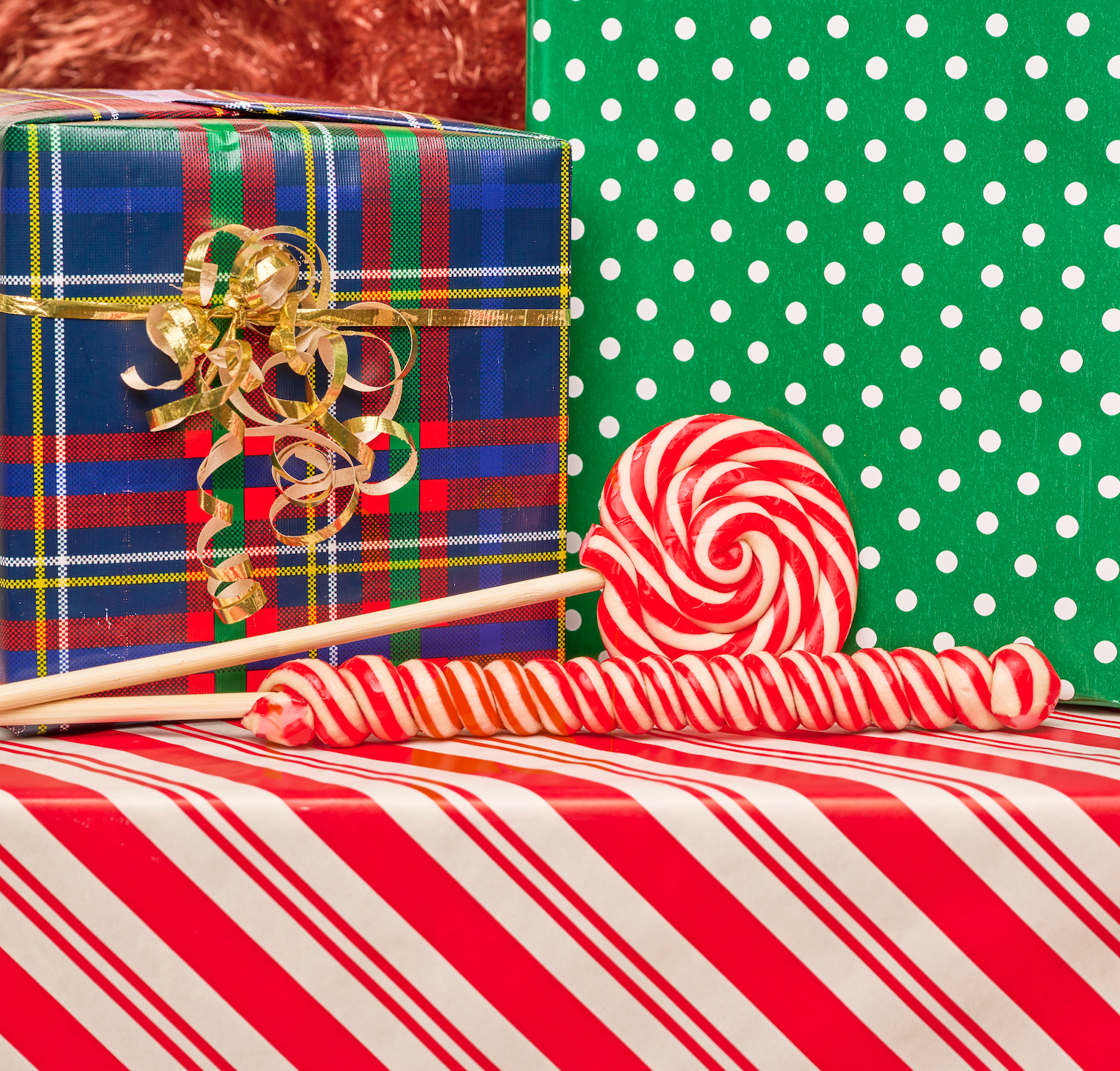 Peppermint Spiral Lollipop