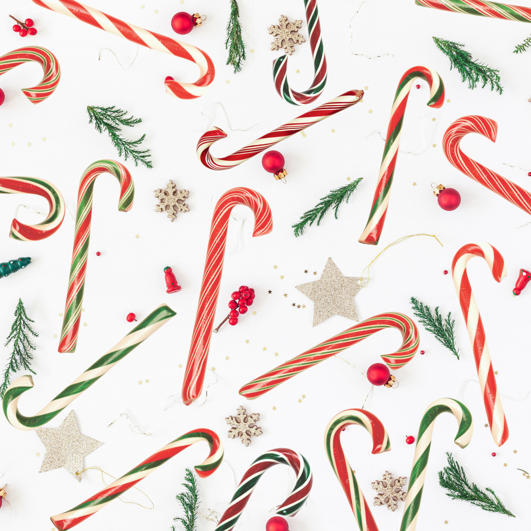Spearmint Candy Canes