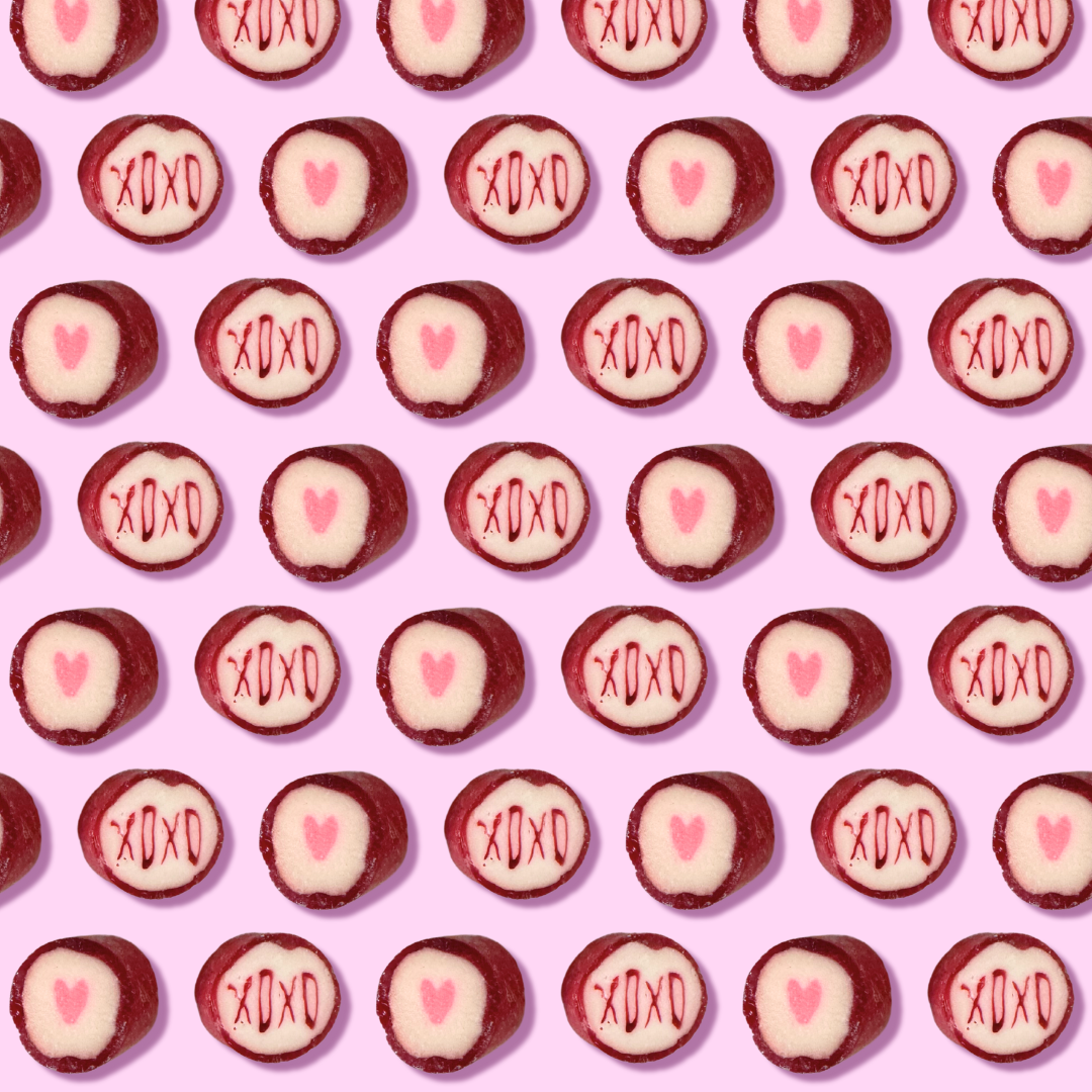 Cherry XOXO & Heart Art Candy