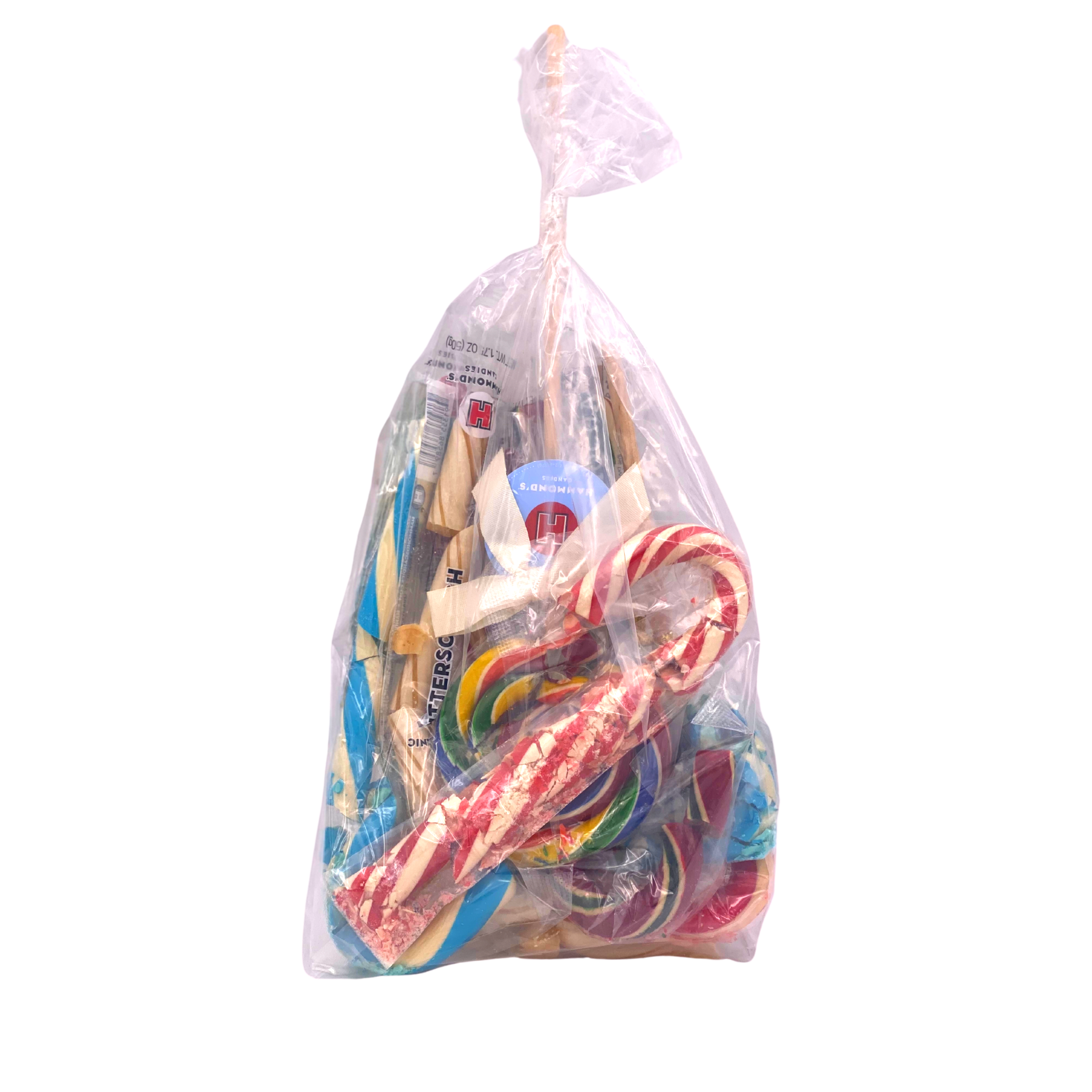 Oops! Broken Candy Cane and Lollipop Grab Bag