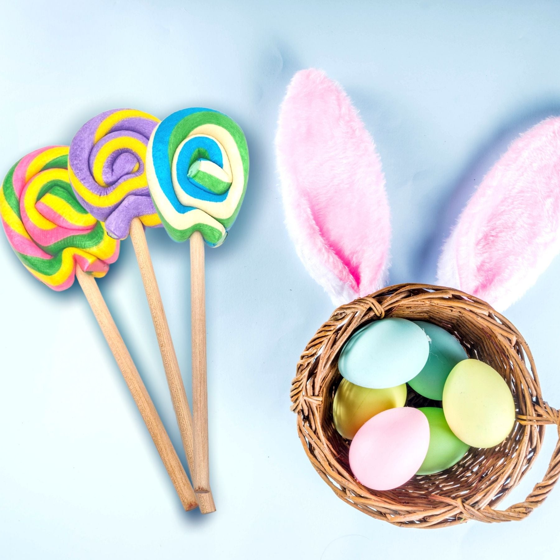 easter Egg Lollipops Glamour Shot