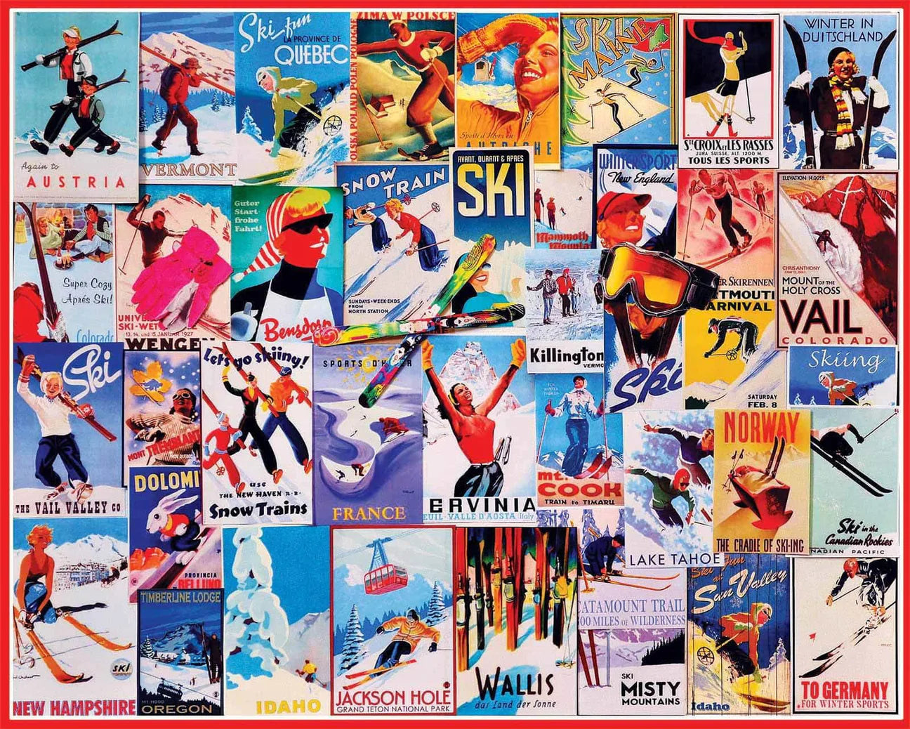 Ski Posters Puzzle