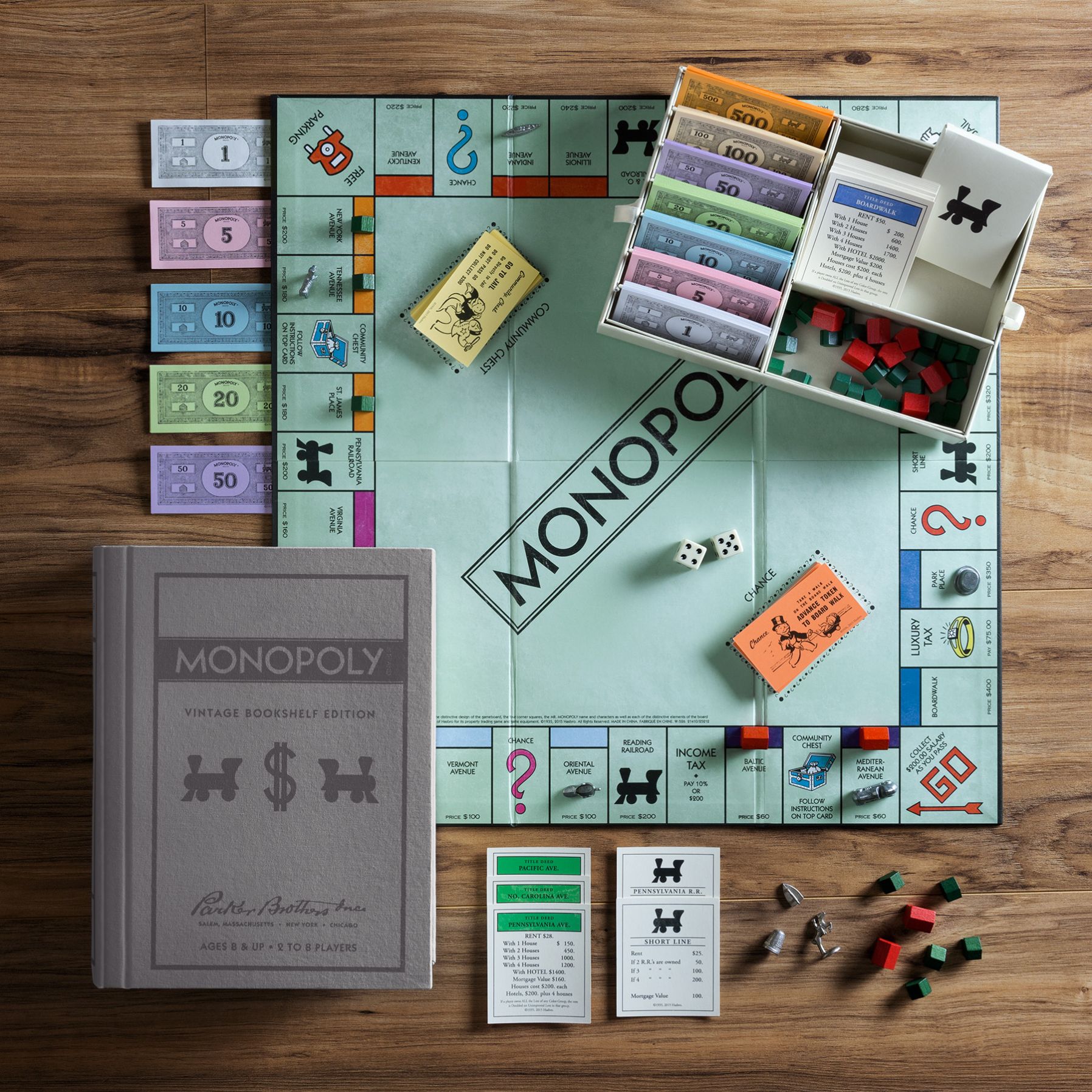 Monopoly Bookshelf Edition