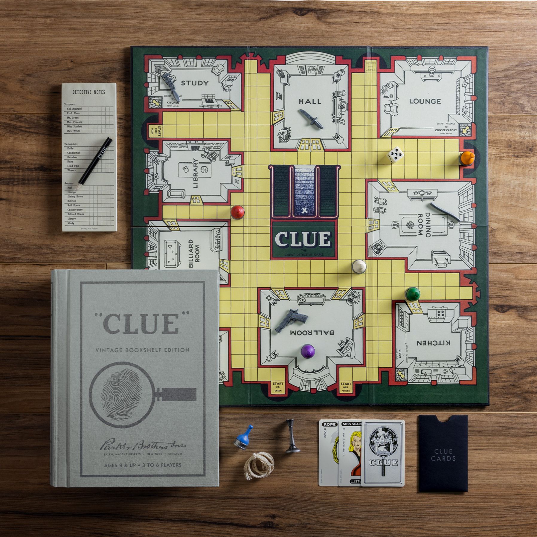 Clue Bookshelf Edition