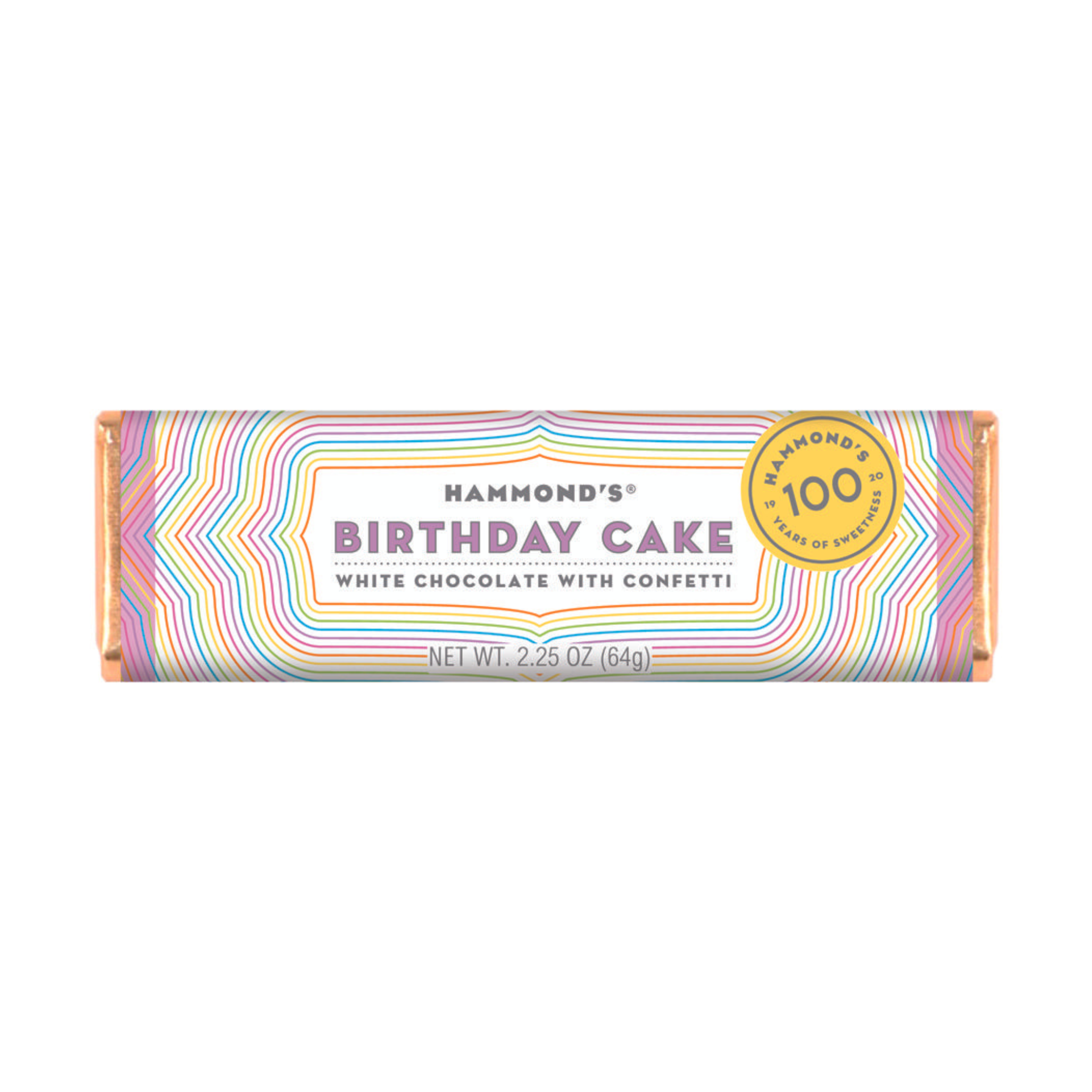 Birthday Cake White Chocolate Bars