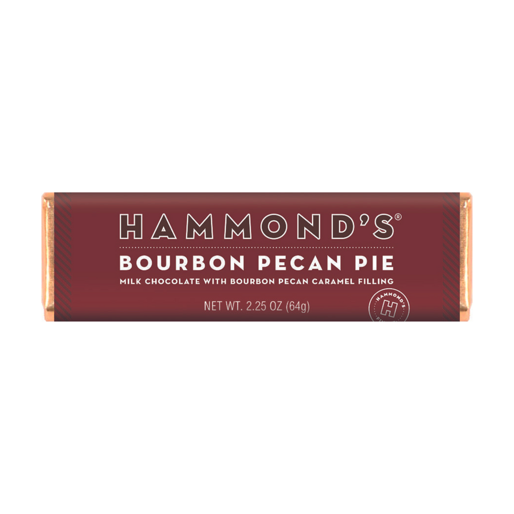 Hammond's Candies Bourbon Pecan Pie Milk Chocolate Candy Bar