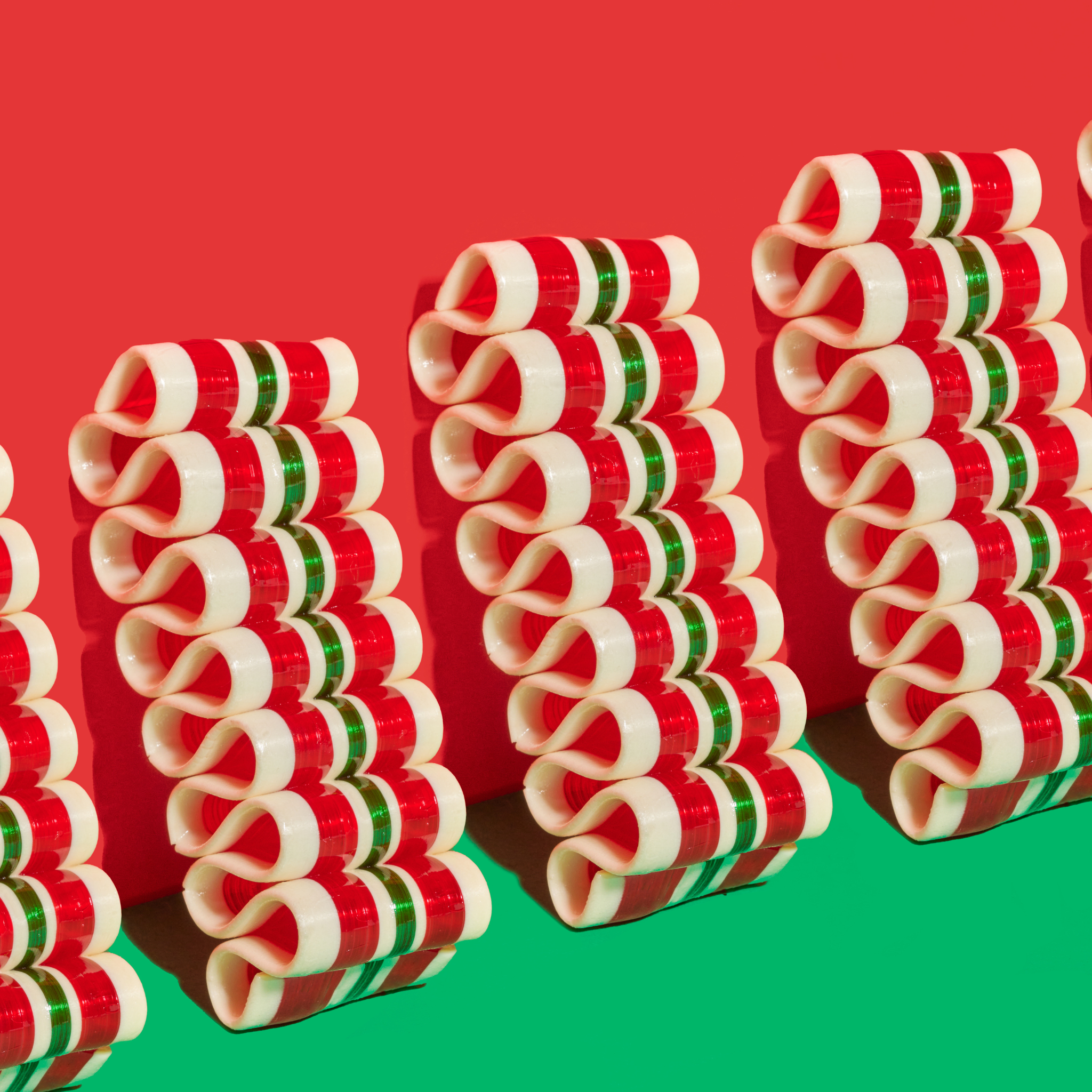 Natural Peppermint Ribbon Candy