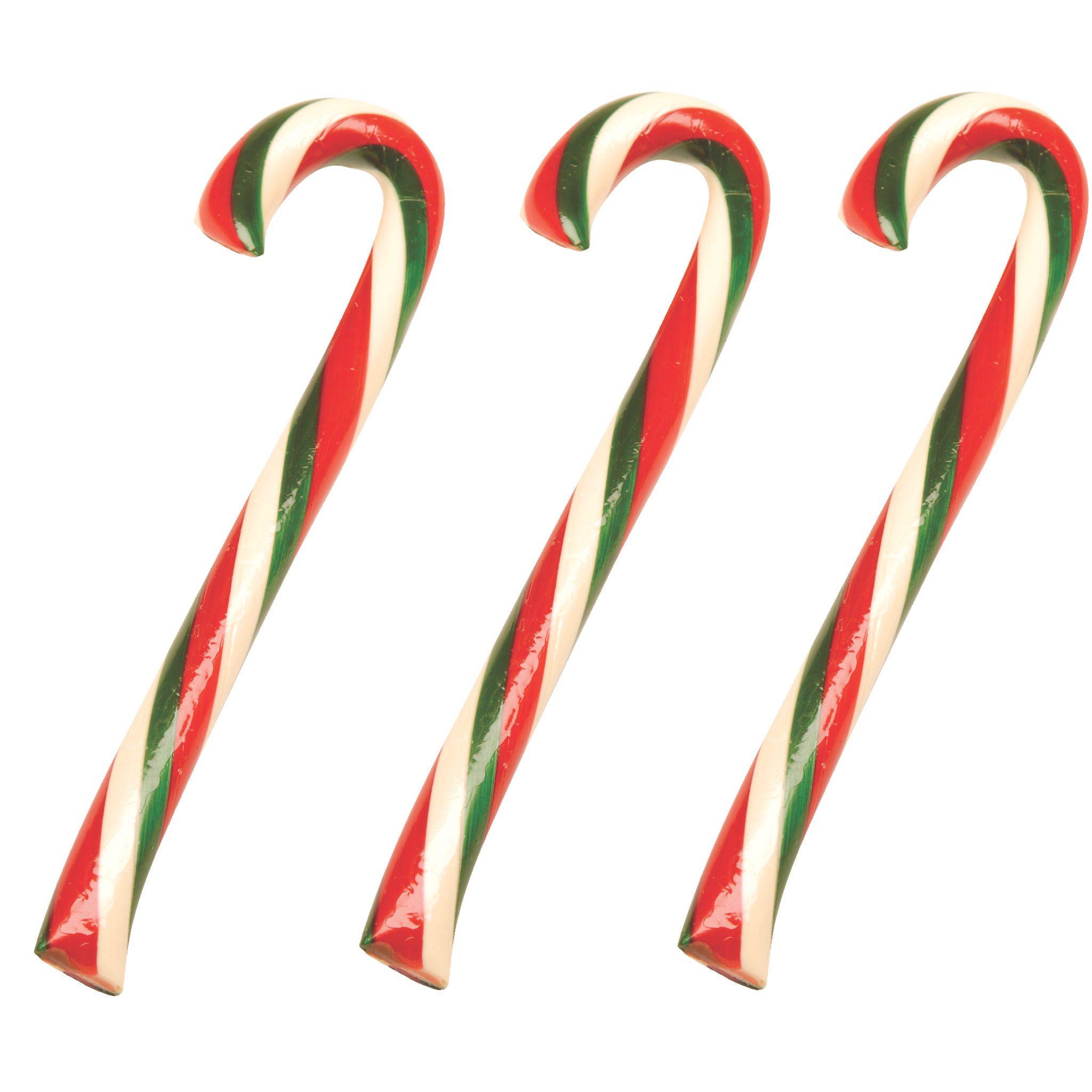 Cherry Candy Canes Filled with Chocolate