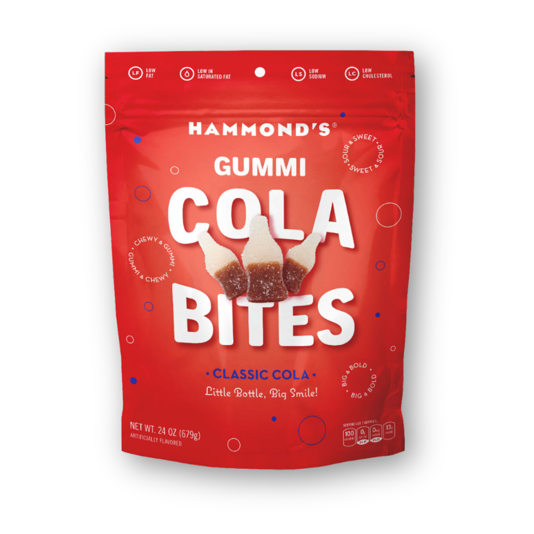 Hammond's Gummi Cola Bites 24oz