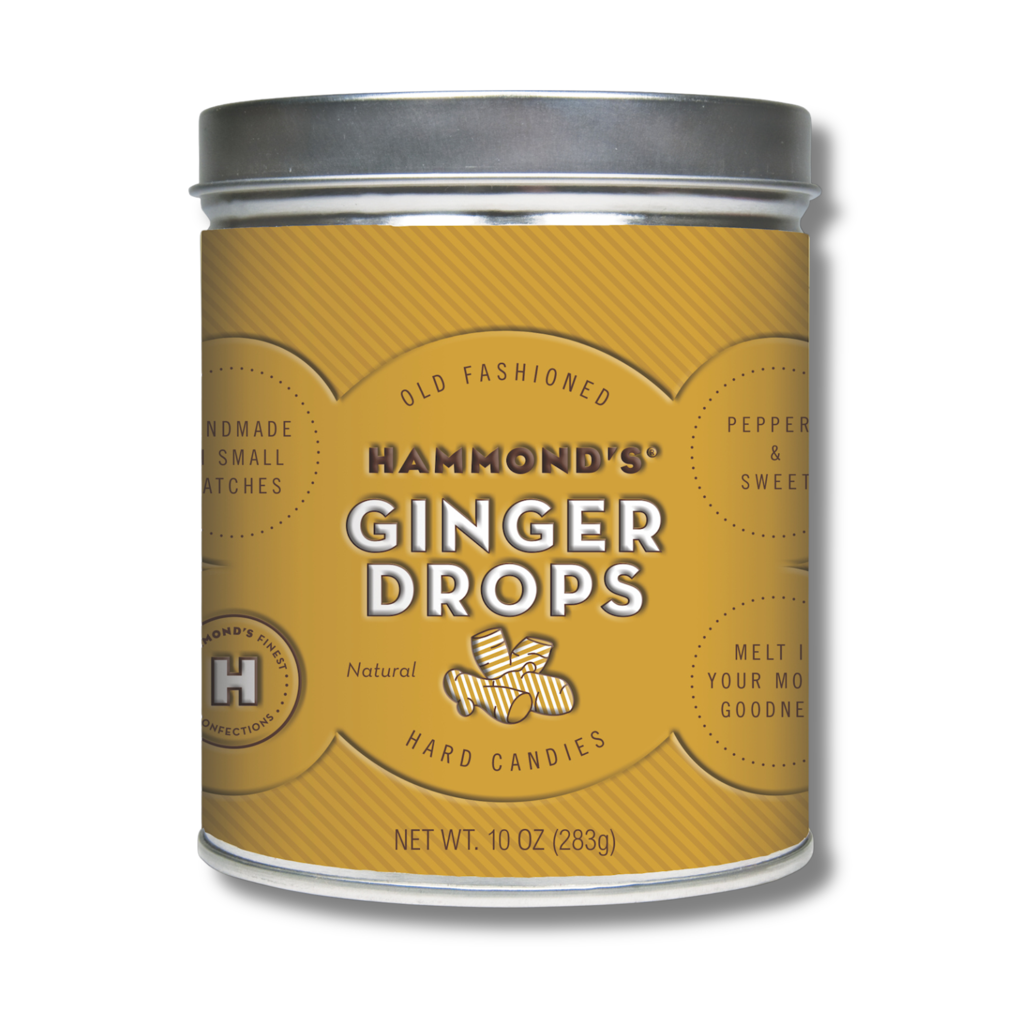 Natural Ginger Drop Tin