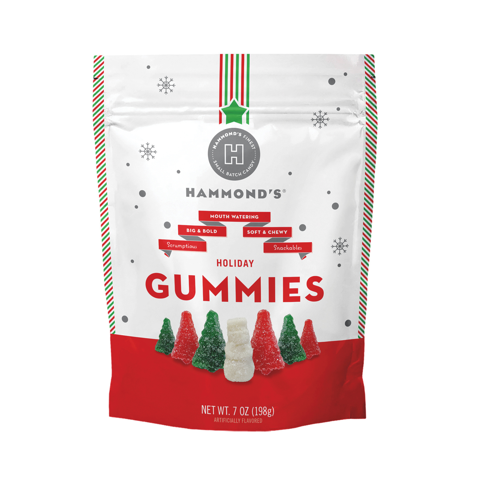 Christmas Gummy Trees and Snowmen