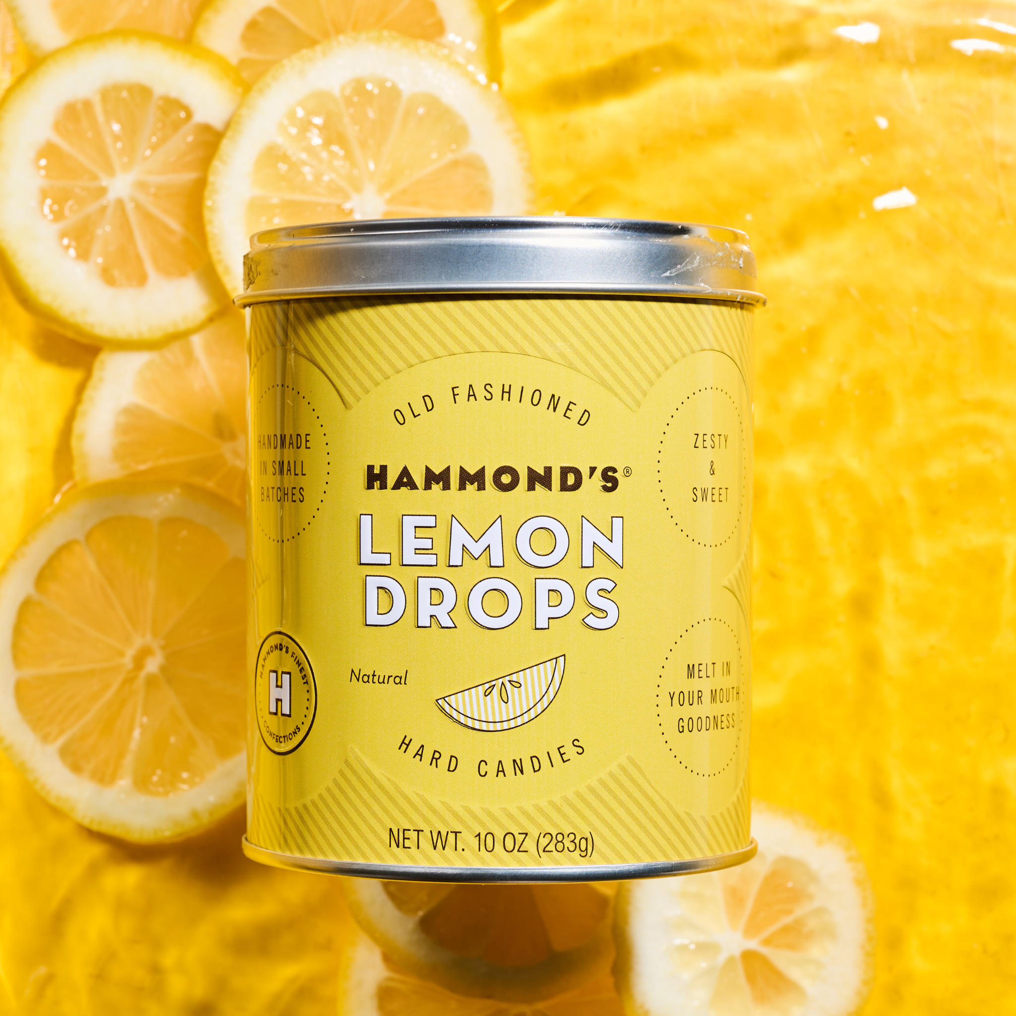 Natural Lemon Drop Tin