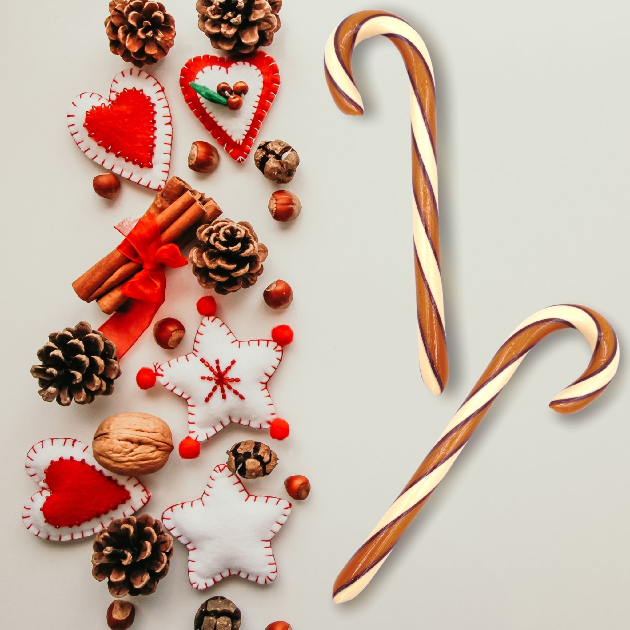 Nutmeg Candy Canes