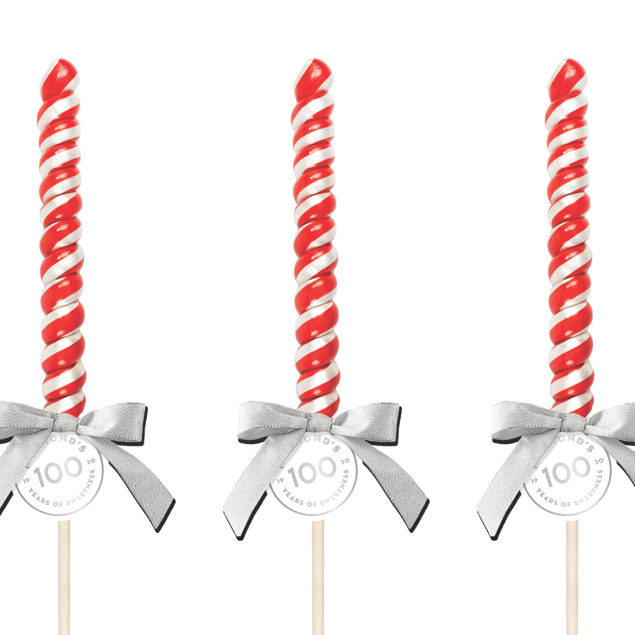 Peppermint Spiral Lollipops