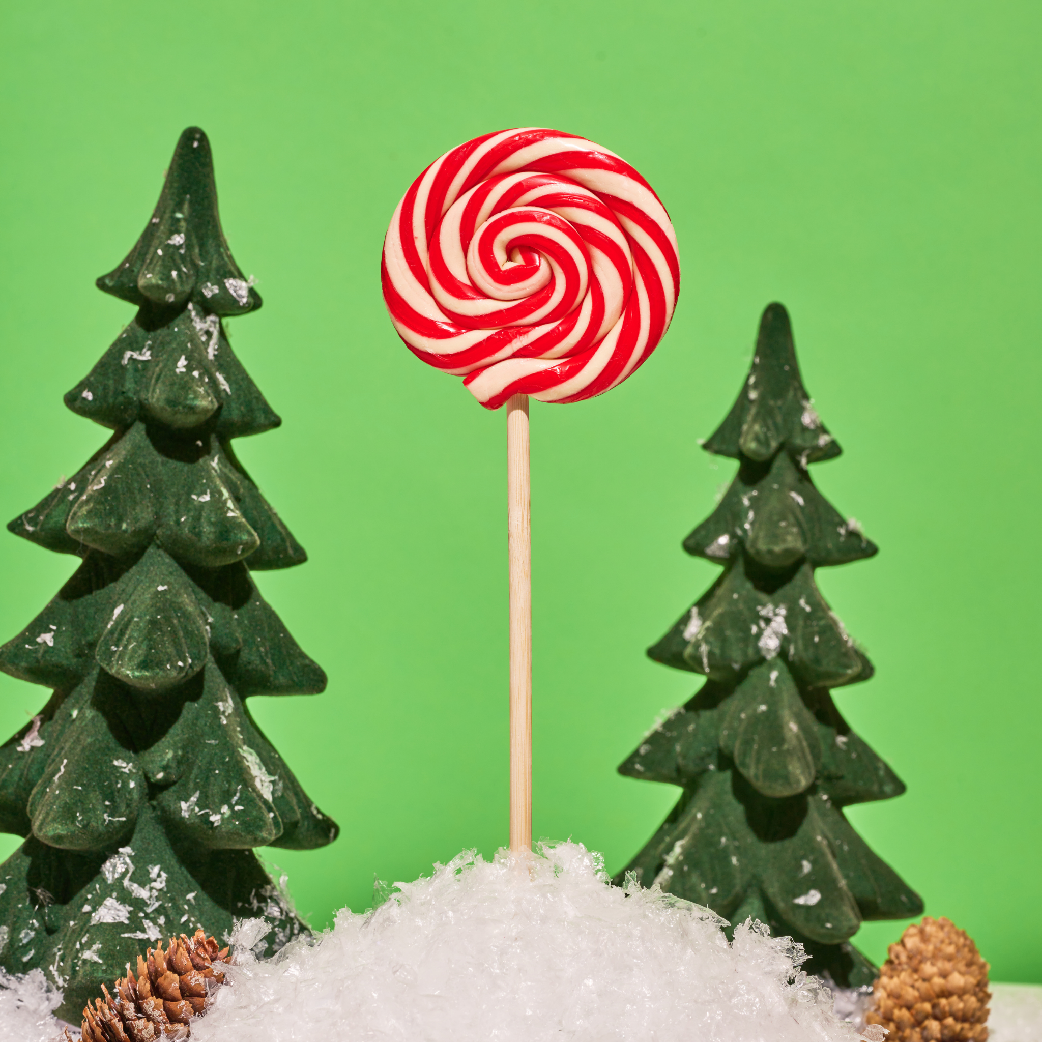 Peppermint Lollipops