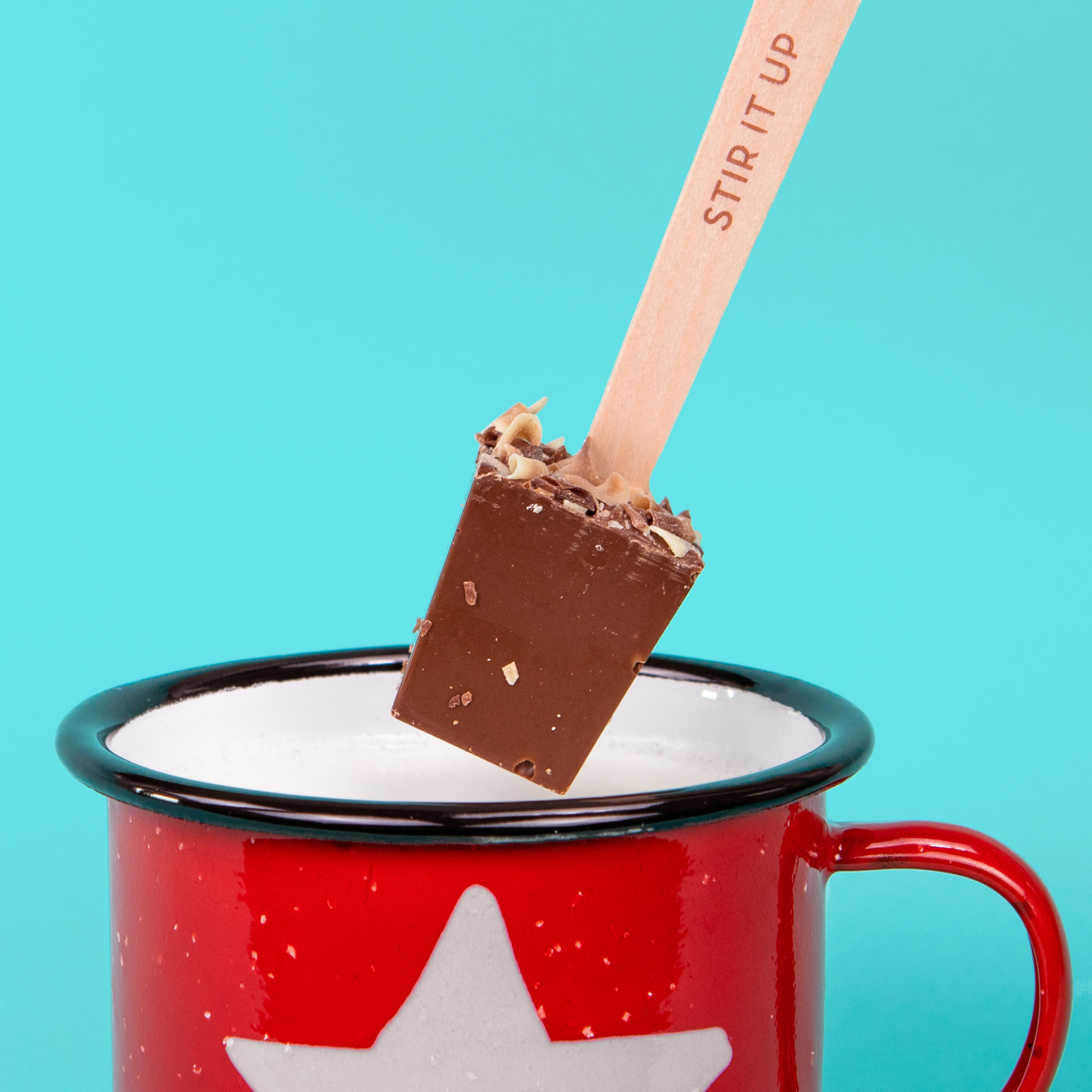 Caramel Milk Chocolate Spoons