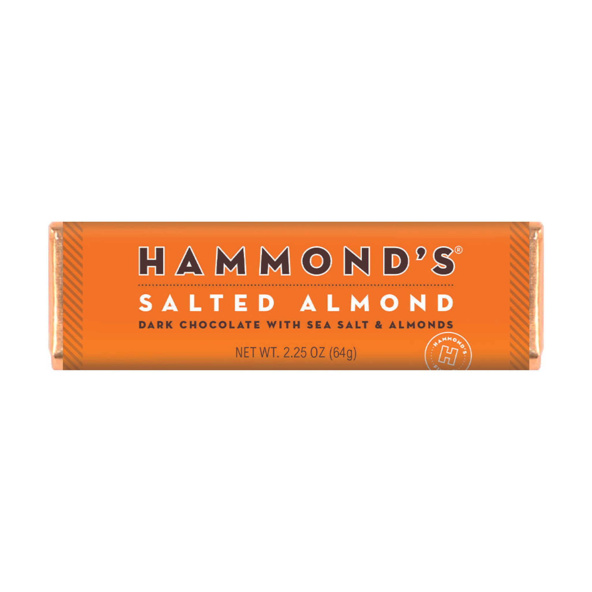 Salted Almond Dark Chocolate Bars