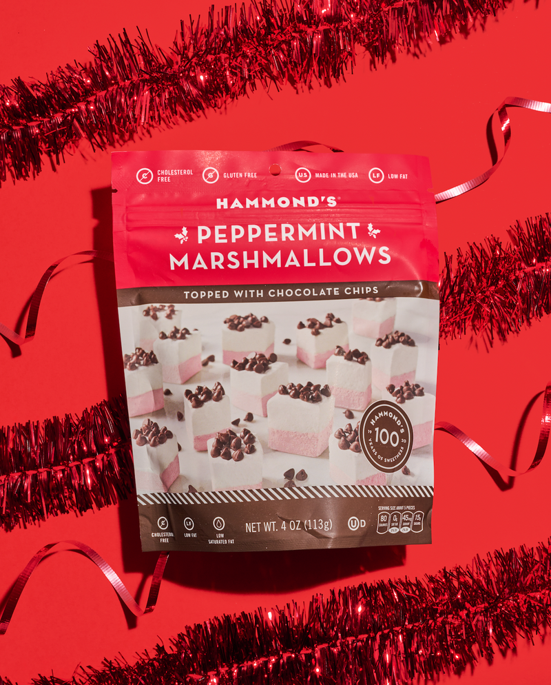 Hammond's Holiday Peppermint Marshmallows 
