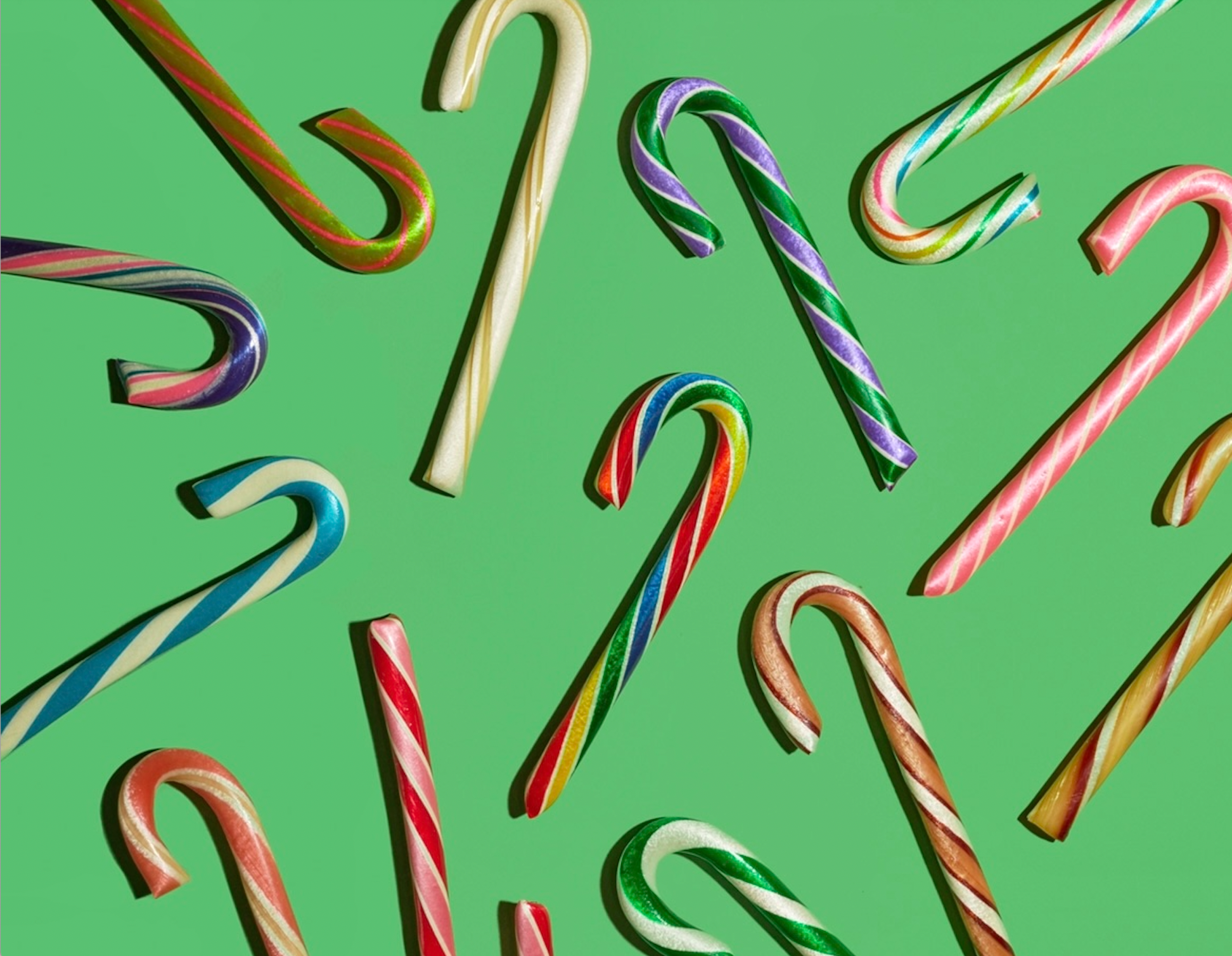 Hammond's Filled Birthday Cake Candy Canes