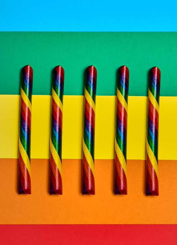 Hammond's Pride Filled Rainbow Blast Candy Sticks
