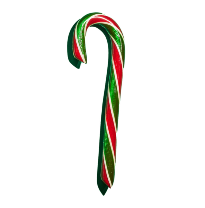 Oops! Double Wrapped Cherry Candy Canes (Case of 48)