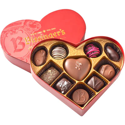 Bissinger's Signature Heart Chocolate Box 10oz. 