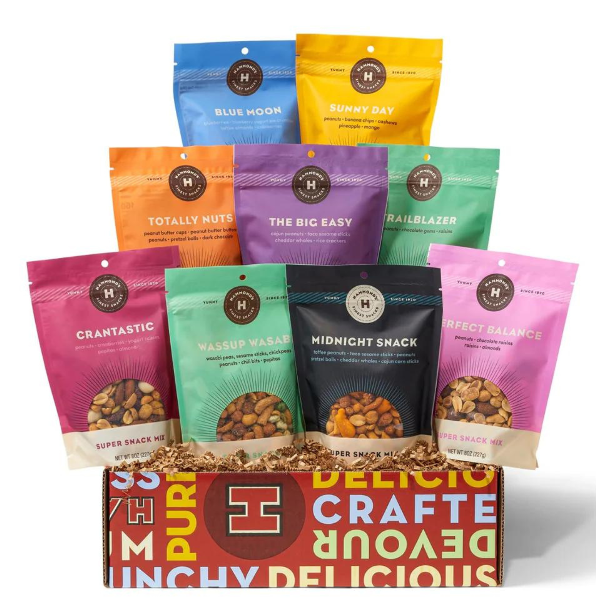 Snack Mix Sampler in Gift Box 