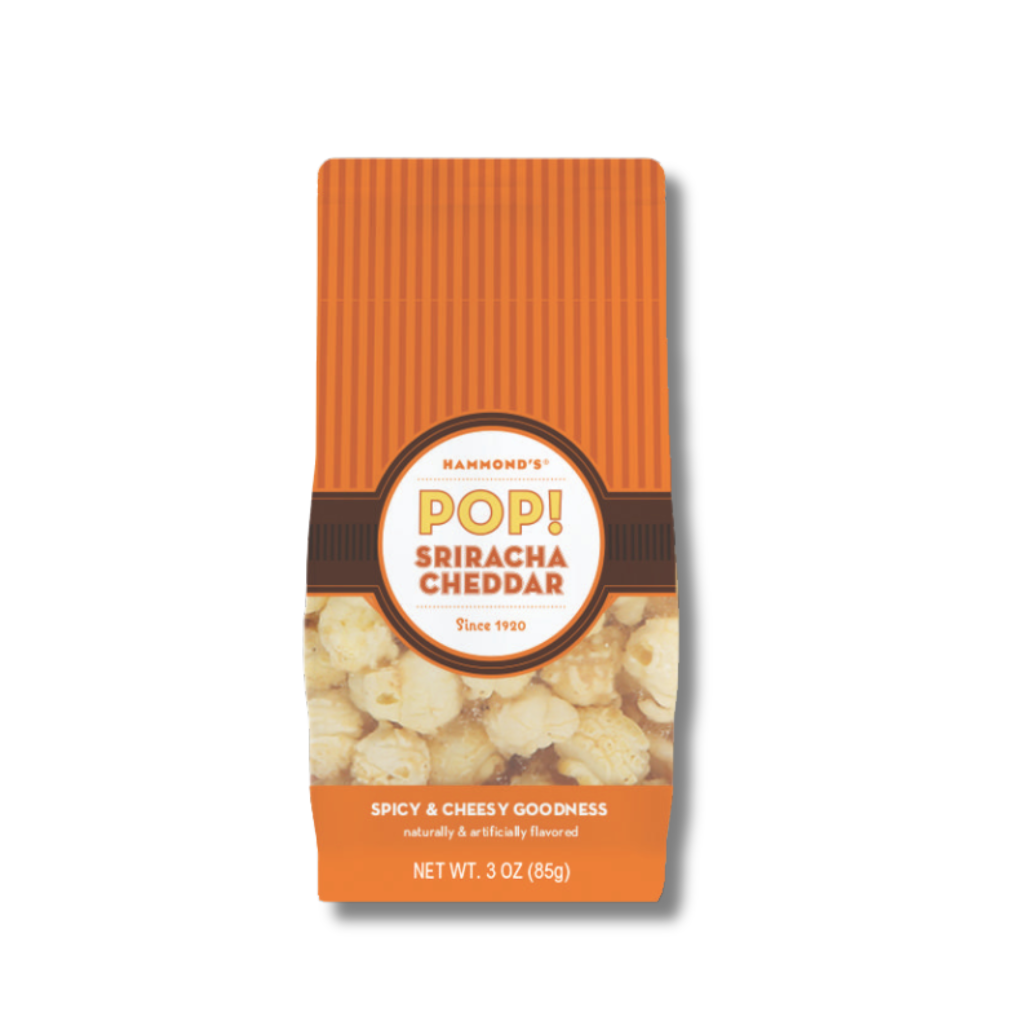 Sriracha Cheddar Popcorn