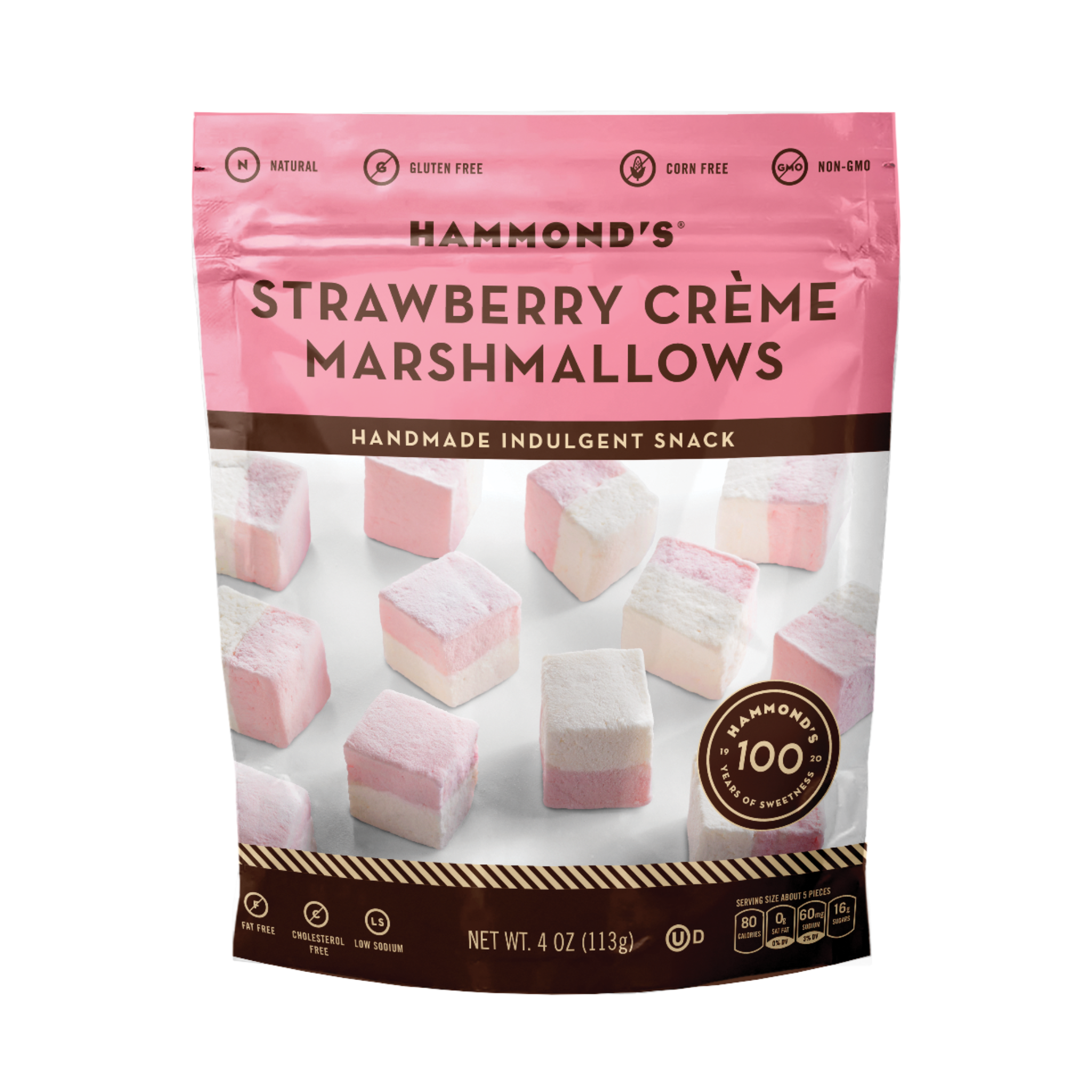 Strawberry Crème Marshmallows