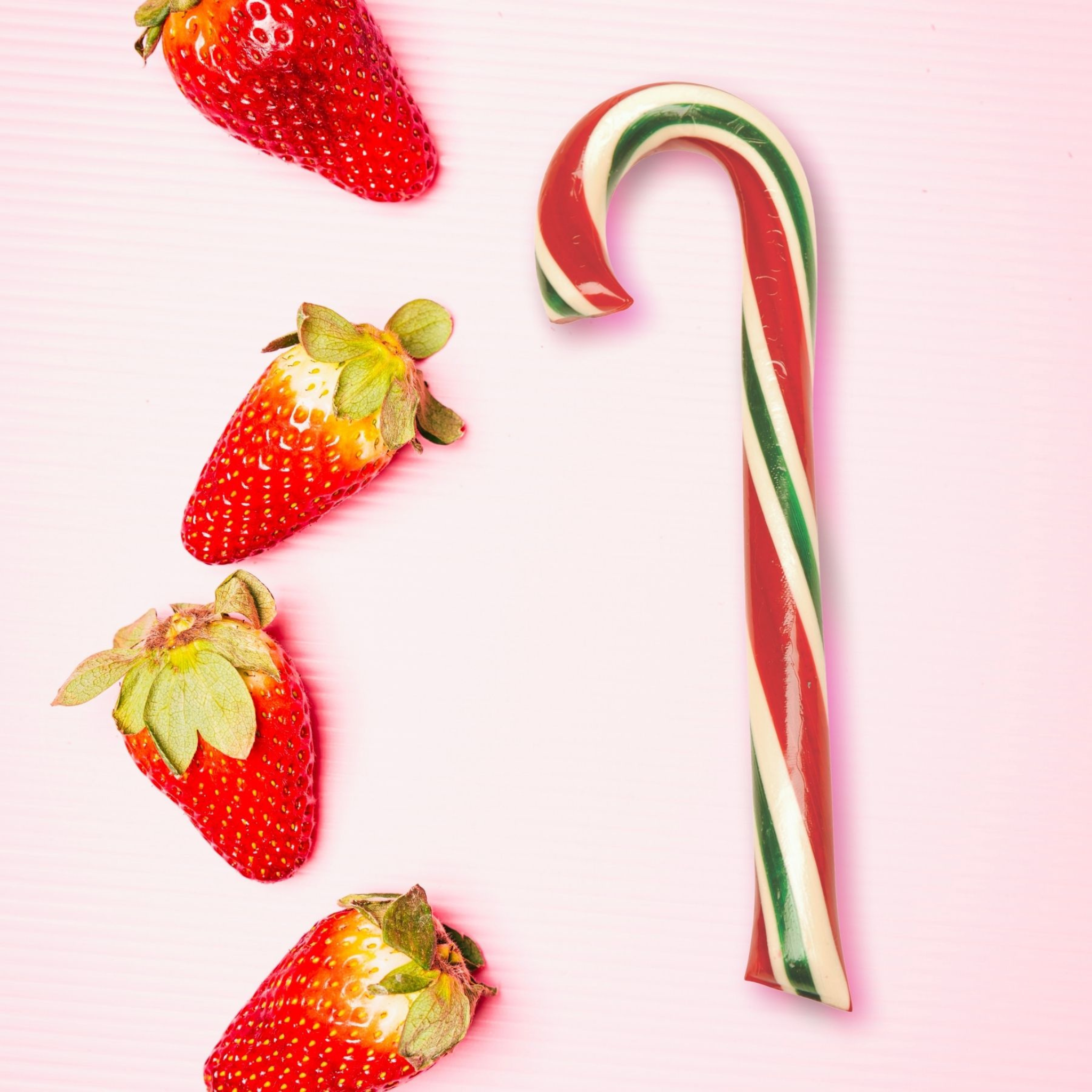 Strawberry Candy Canes