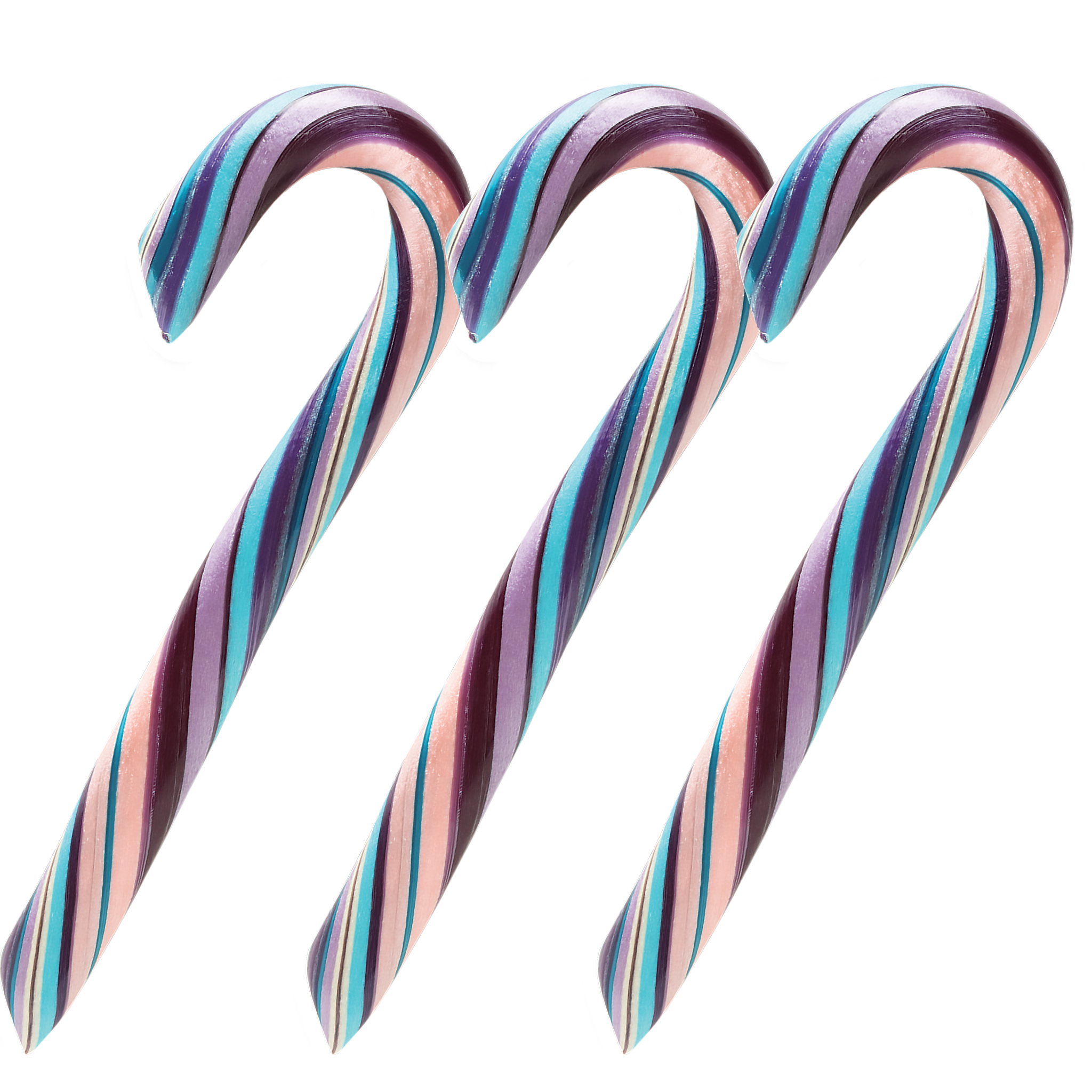 Tie Dye Cotton Candy Candy Canes