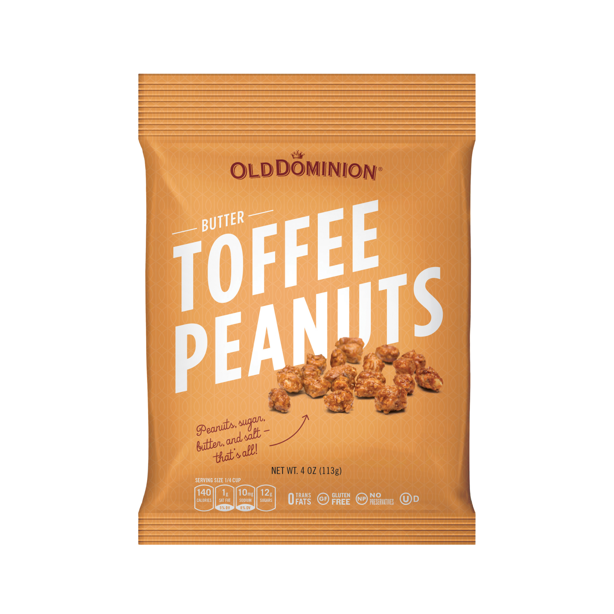 Toffee Peanuts Grab and Go Bag