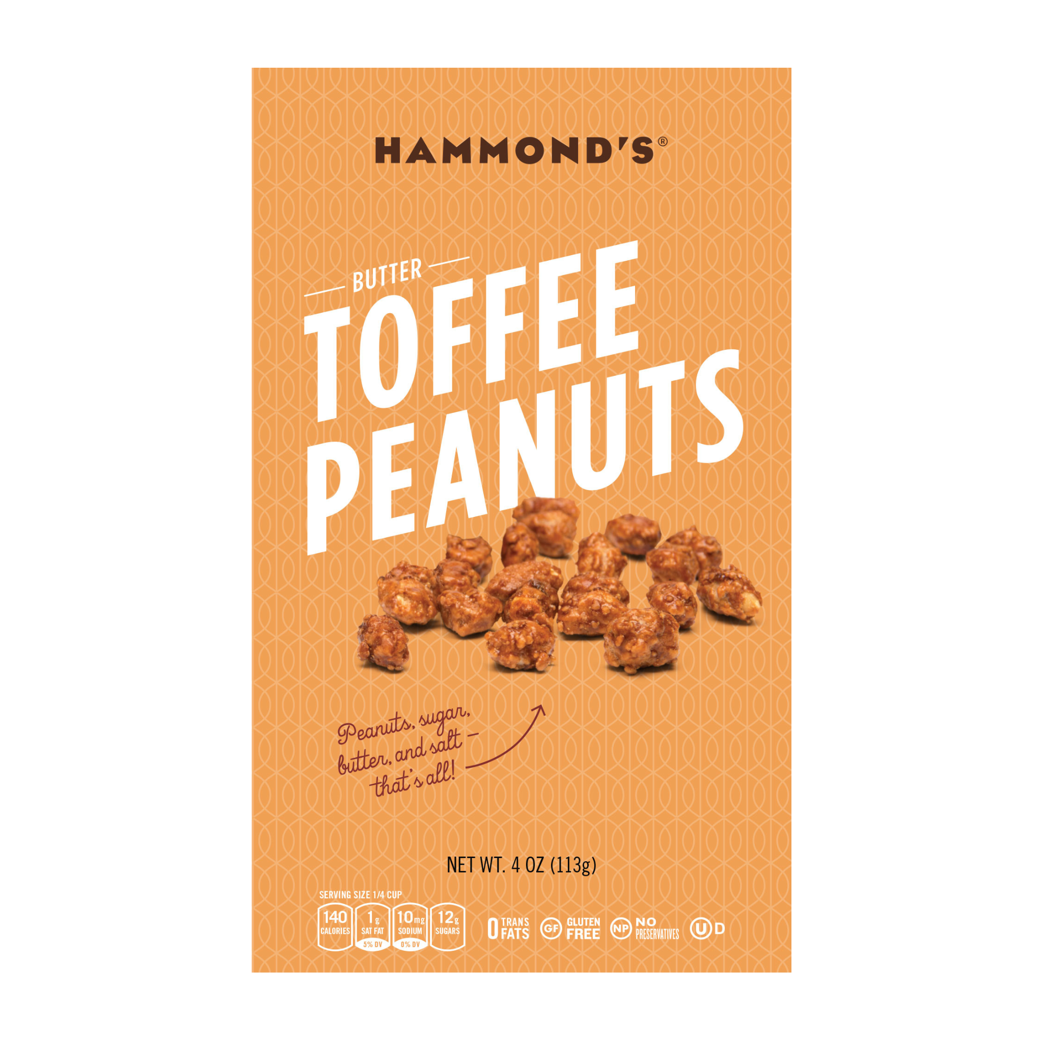 Hammond's Toffee Peanuts Theater Boxes