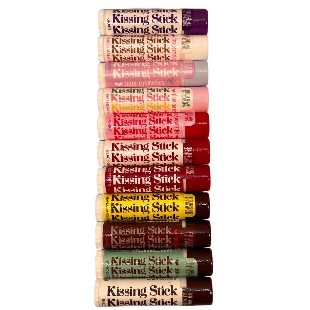 Kissing Stick flavored lip balm individual sticks