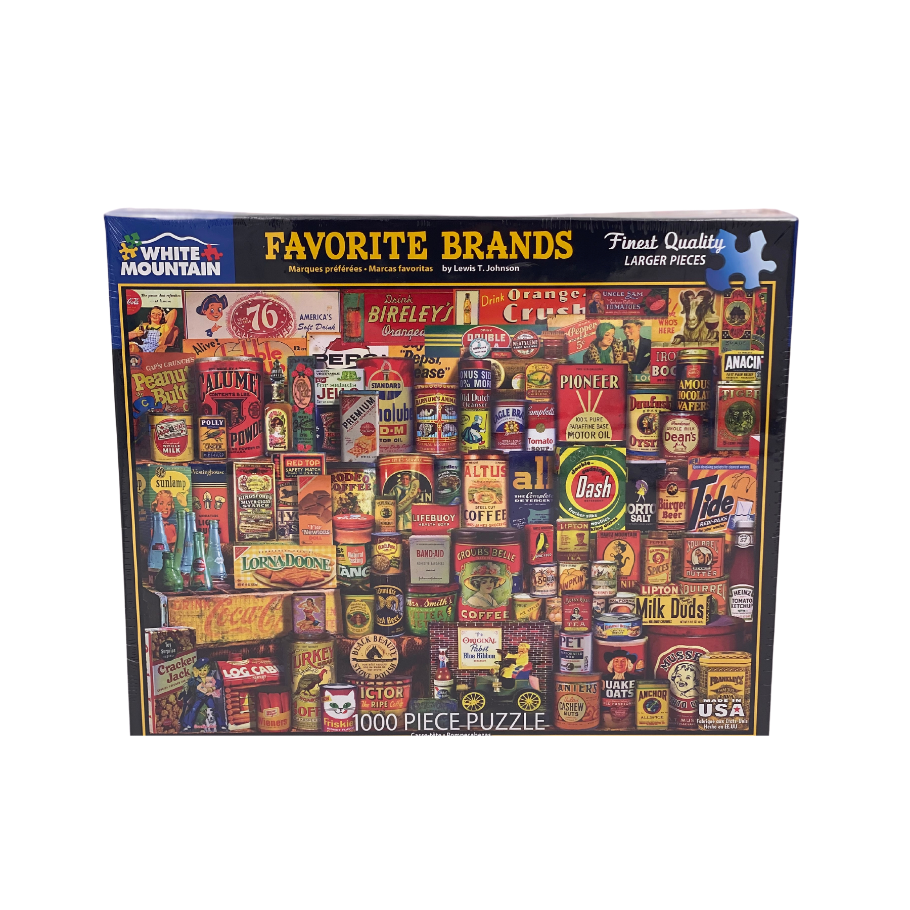 1000 Piece Puzzle-favorite brands