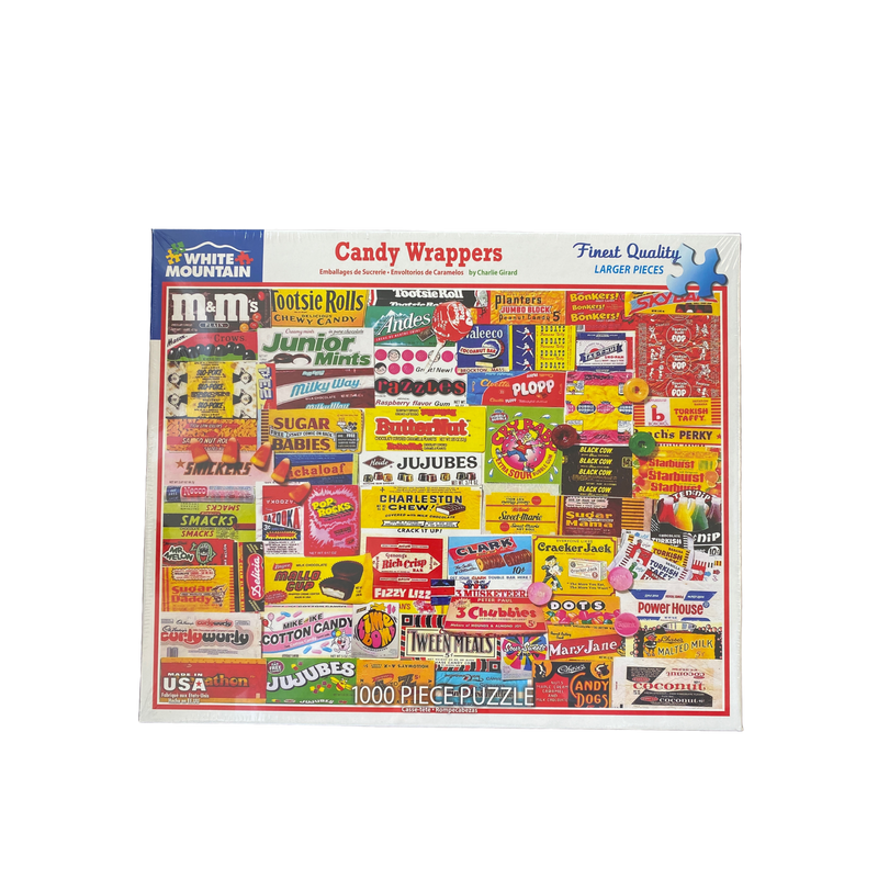 1000 Piece Puzzle-Candy Wrappers