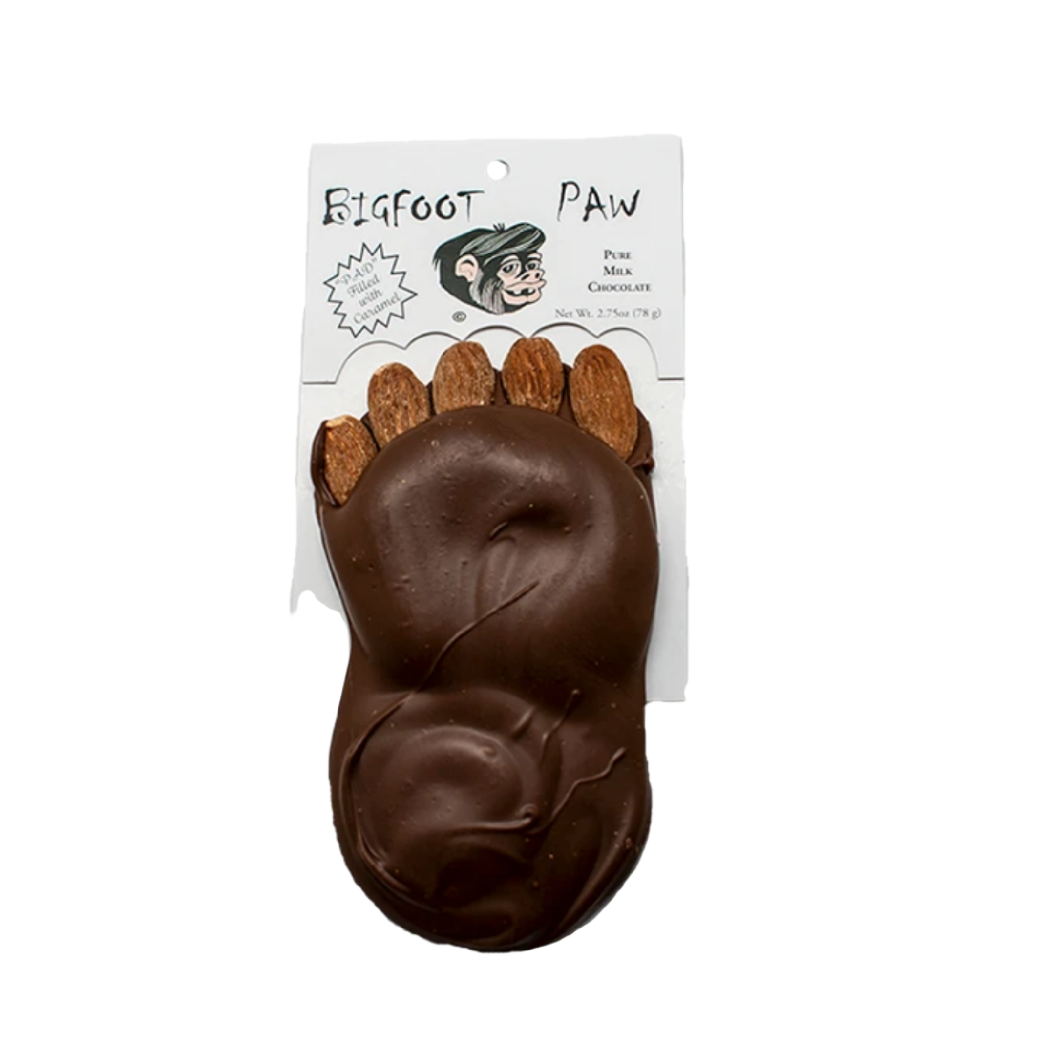 bigfoot paw chocolate 