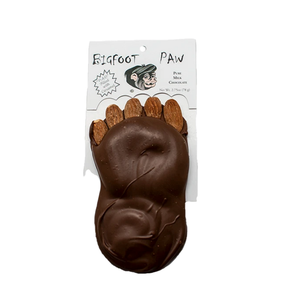 bigfoot paw chocolate 