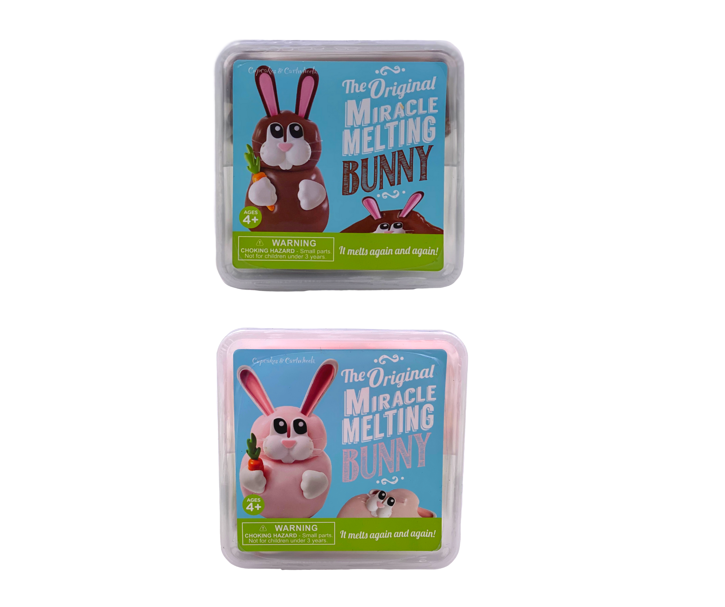 Brown or Pink Melting Bunny