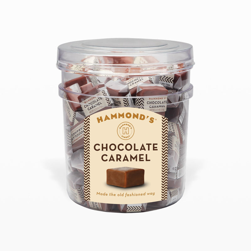 Tub of Chocolate Caramels