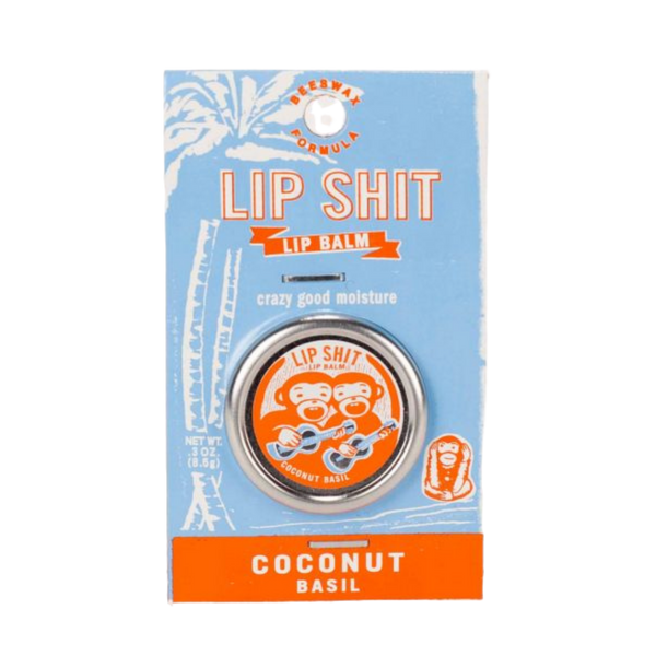 Coconut Basil Lip Shit Lip Balm