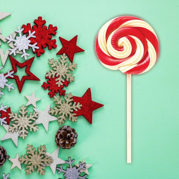 Organic Lollipops Peppermint | Hammond's Candies