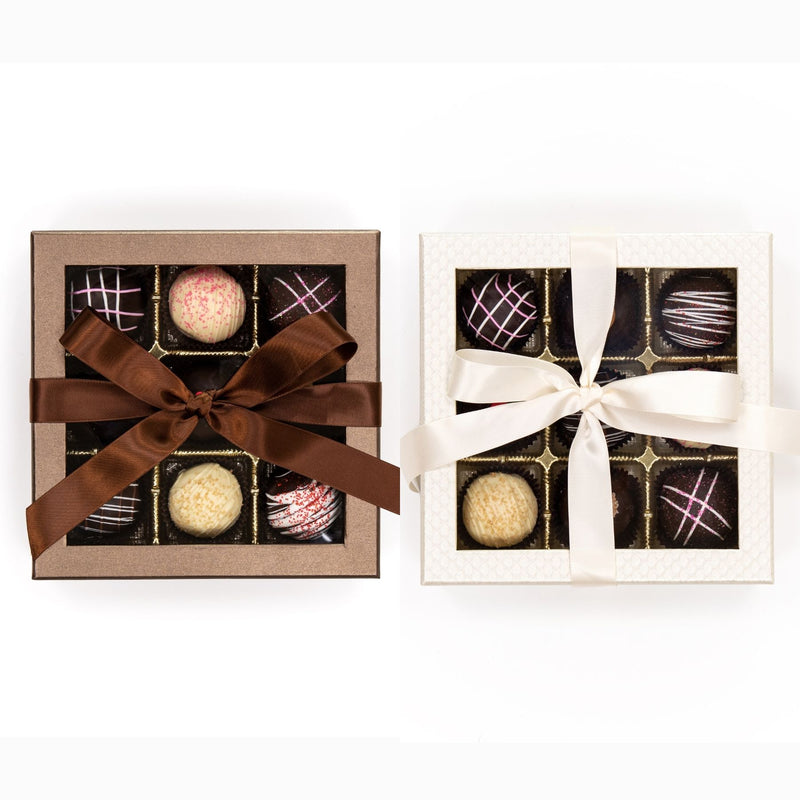 Mix and Match Large Truffle Chocolate Box with Bow
