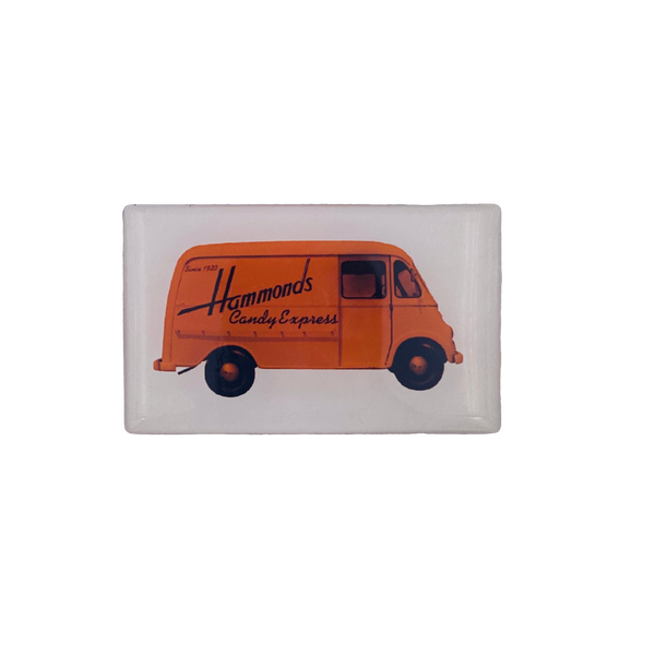 Orange Hammond's Van Magnet