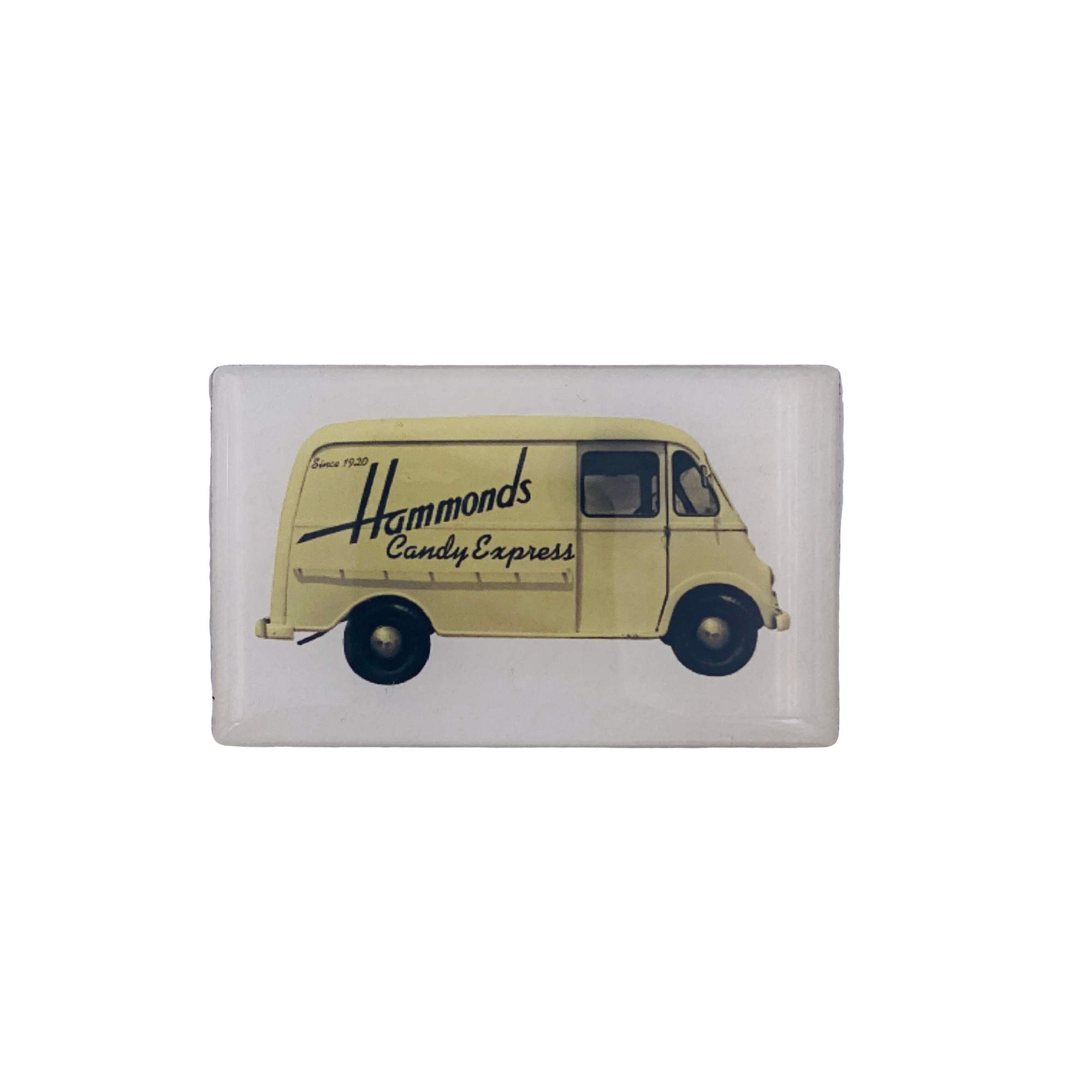 Yellow Hammond's Van Magnet