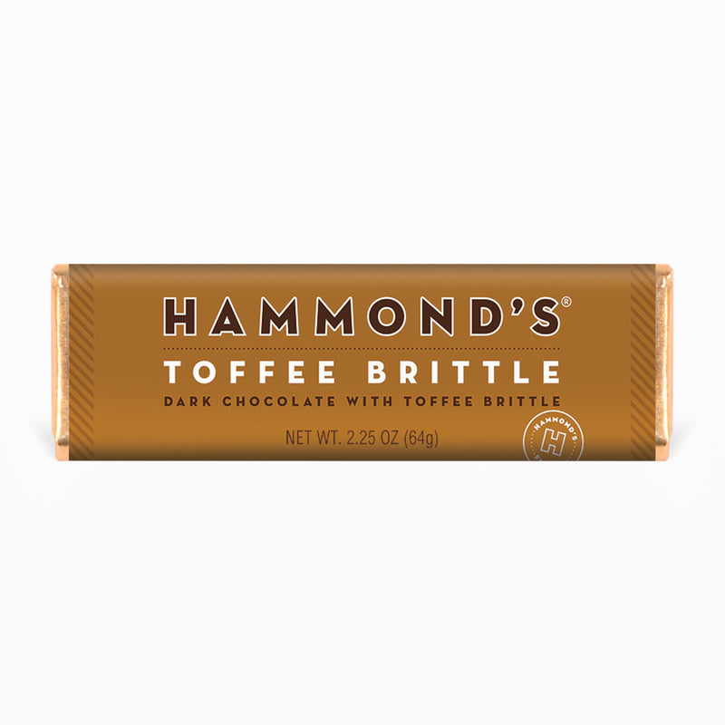 Toffee Brittle Dark Chocolate Bar