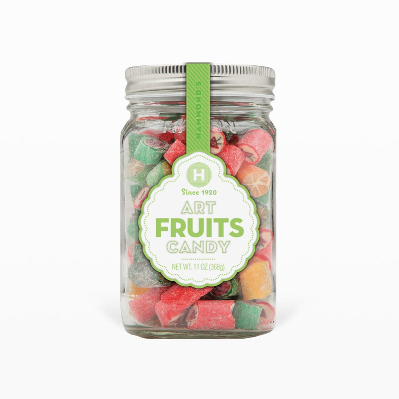 Fruits Art Candy Mason Jar