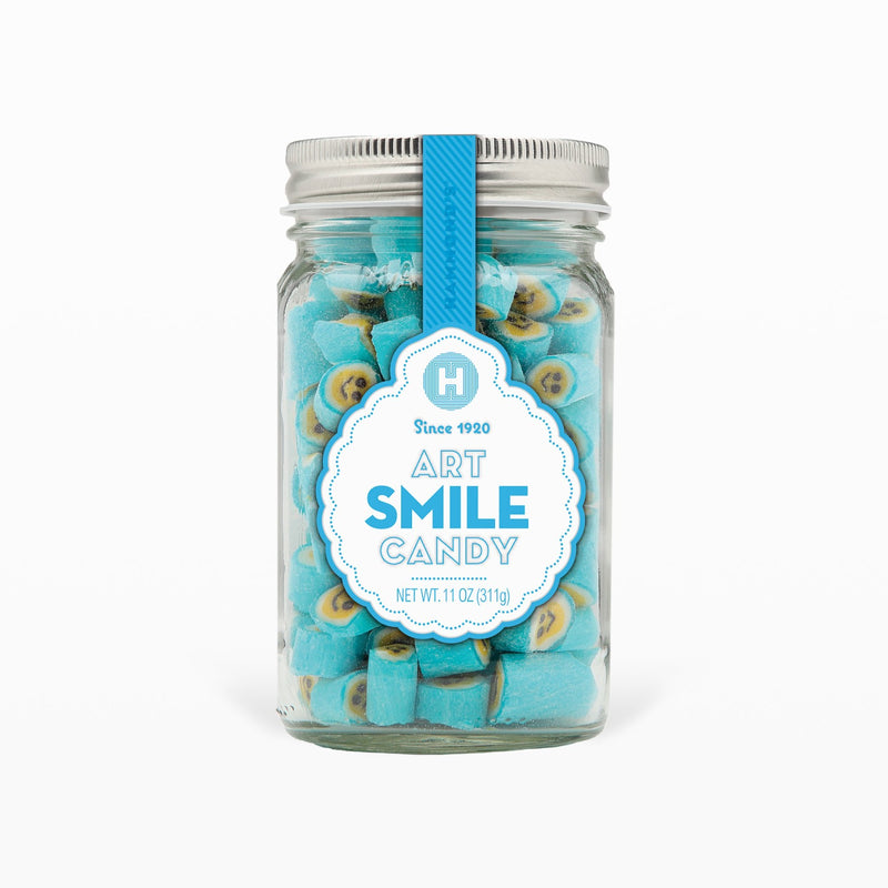 Smile Art Candy Mason Jar